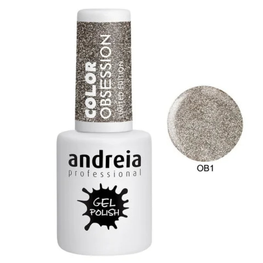 Andreia Gellak - Obsession 1 - Gouden Glitter - Best Of OB1 - 10,5 ml