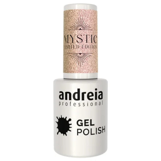 Andreia Gellak - Transparant Roze en Gouden Magische Glitter - Mystic MS2 - 10,5ml
