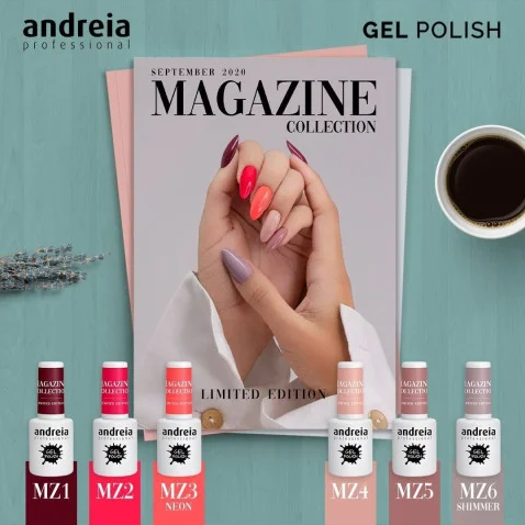 Gellak - Andreia Professional - Magazin Collection - set van 6 kleuren