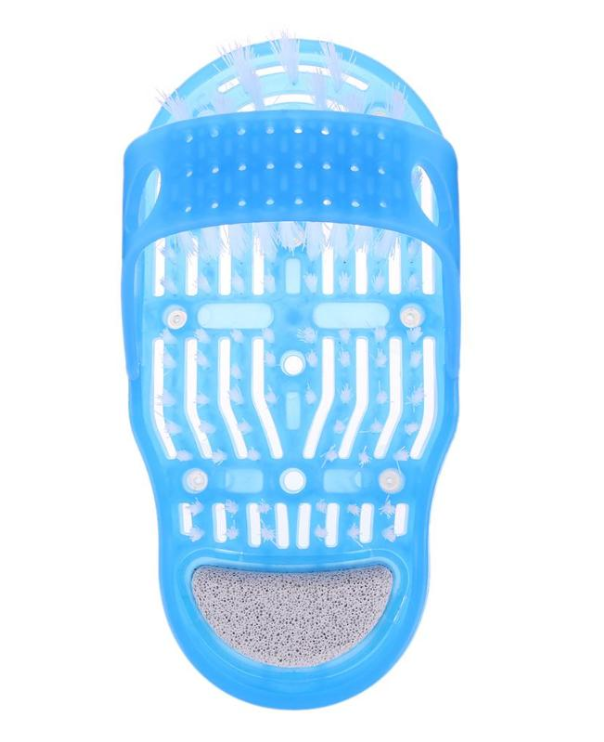 Nalvina Voetmassage Verzorging Slippers - Scrubber - Puimsteen - Wasborstels - Universele Maat