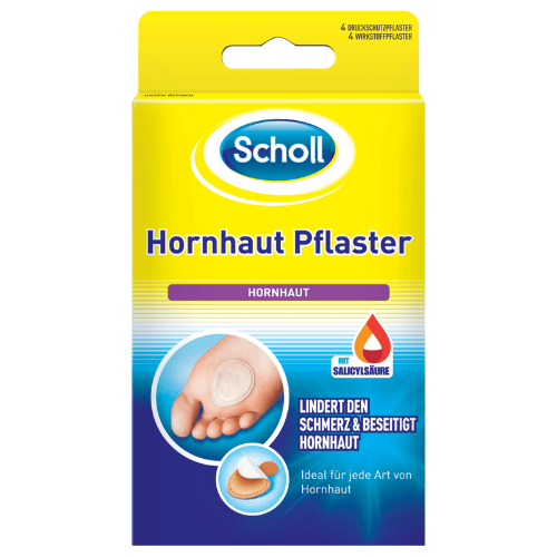 Scholl Anti-Eelt Pleister - 4 drukverlichtende pleisters en 4 pleisters met 40% Salicylzuur